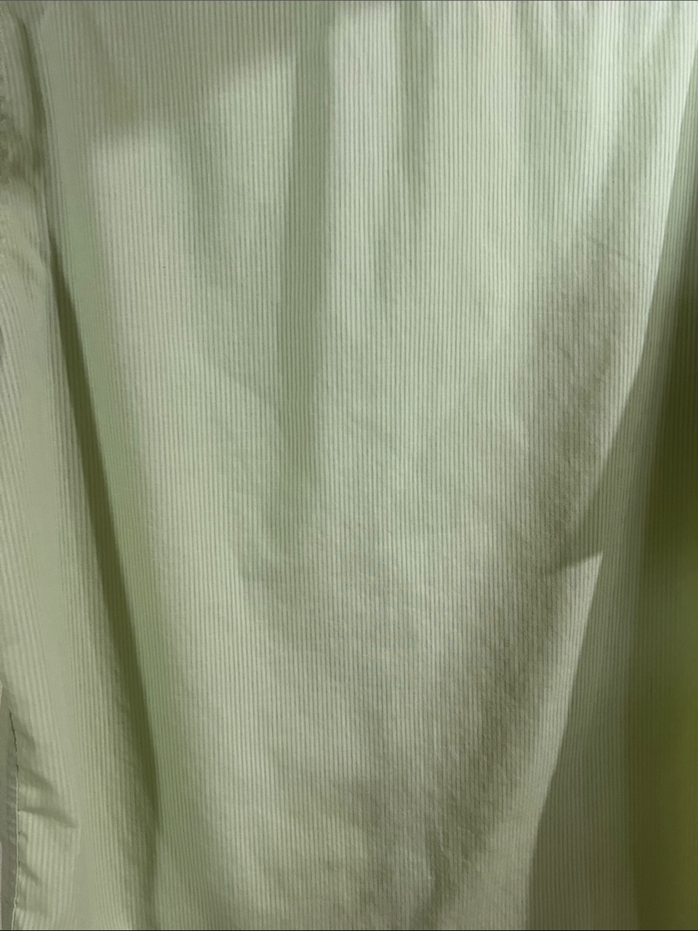 croft & barrow Light Green Short-Sleeve Button-Down Shirt H174. - Picture 8 of 10